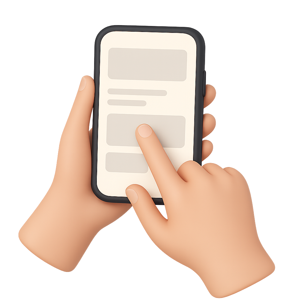 Mobile App Illustration